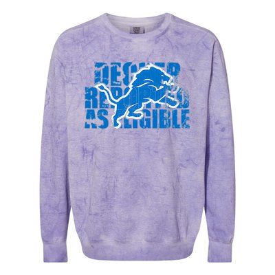 Decker Reported As Eligible Colorblast Crewneck Sweatshirt