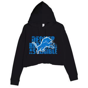 Decker Reported As Eligible Crop Fleece Hoodie