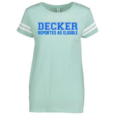 Decker Reported As Eligible Enza Ladies Jersey Football T-Shirt