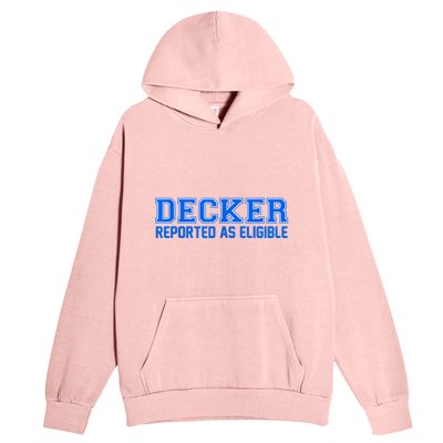 Decker Reported As Eligible Urban Pullover Hoodie