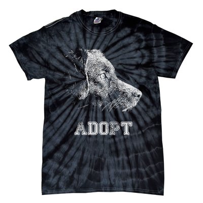 Dog Rescue And Adopt Tie-Dye T-Shirt