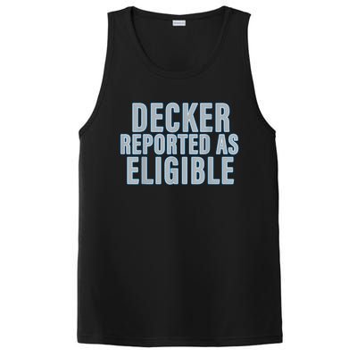 Decker Reported As Eligible Trendy PosiCharge Competitor Tank