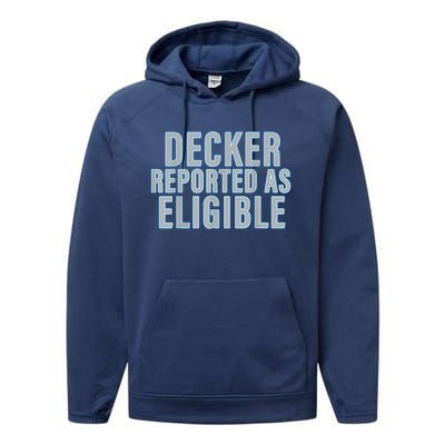 Decker Reported As Eligible Trendy Performance Fleece Hoodie