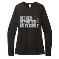 Decker Reported As Eligible Womens CVC Long Sleeve Shirt