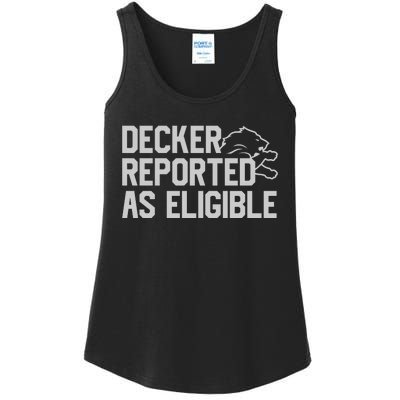 Decker Reported As Eligible Ladies Essential Tank