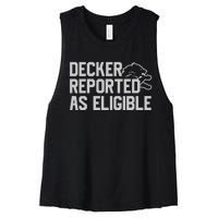 Decker Reported As Eligible Women's Racerback Cropped Tank