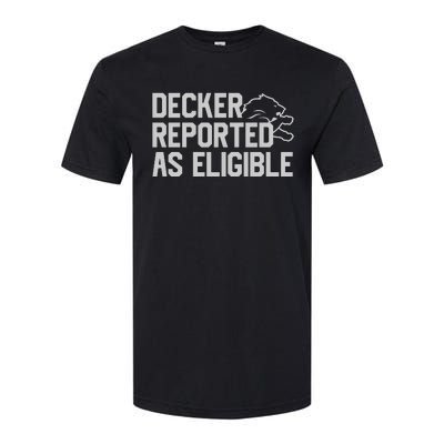 Decker Reported As Eligible Softstyle CVC T-Shirt