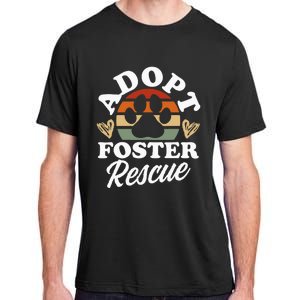 Dog Rescue Adopt Foster Rescue Animal Rescue Adult ChromaSoft Performance T-Shirt