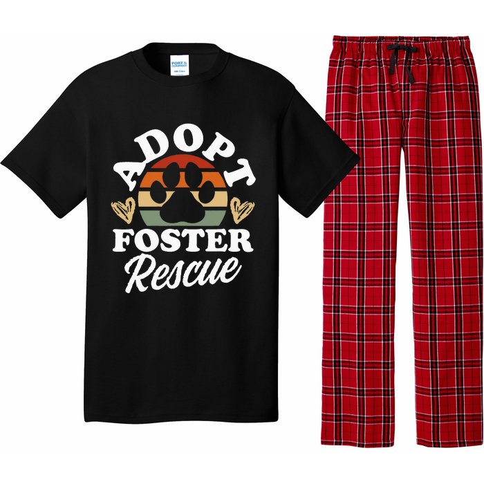 Dog Rescue Adopt Foster Rescue Animal Rescue Pajama Set