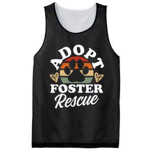 Dog Rescue Adopt Foster Rescue Animal Rescue Mesh Reversible Basketball Jersey Tank