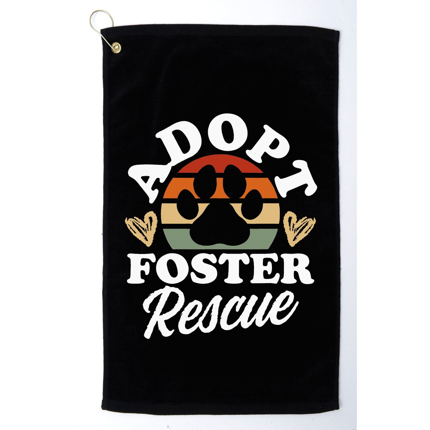 Dog Rescue Adopt Foster Rescue Animal Rescue Golf Towel