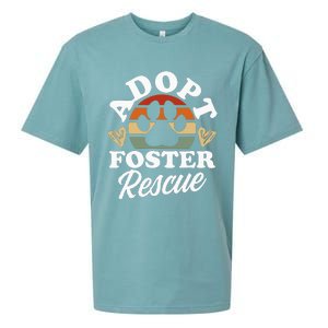 Dog Rescue Adopt Foster Rescue Animal Rescue Sueded Cloud Jersey T-Shirt