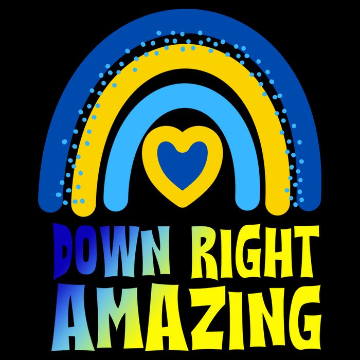 Down Right Amazing Rainbow Down Syndrome Awareness Mug