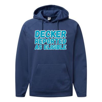 Decker Reported As Eligible Trendy Performance Fleece Hoodie