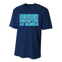 Decker Reported As Eligible Trendy Performance Sprint T-Shirt