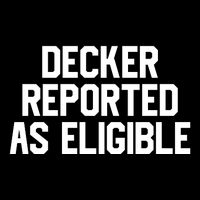 Decker Reported As Eligible Backpack