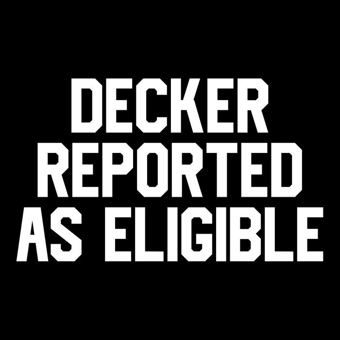 Decker Reported As Eligible Backpack
