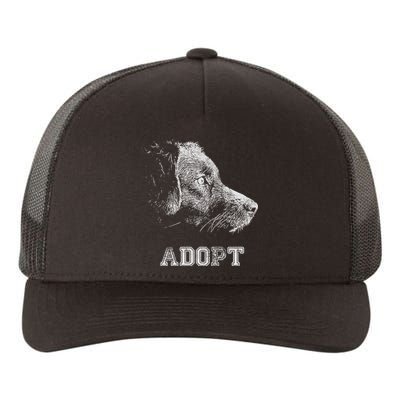 Dog Rescue And Adopt Yupoong Adult 5-Panel Trucker Hat