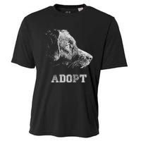 Dog Rescue And Adopt Cooling Performance Crew T-Shirt