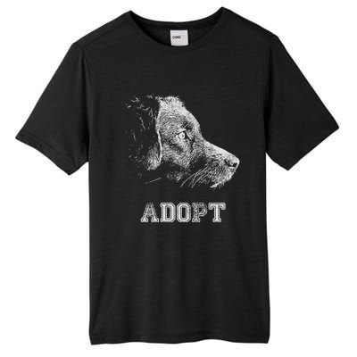 Dog Rescue And Adopt Tall Fusion ChromaSoft Performance T-Shirt