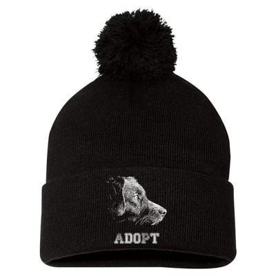 Dog Rescue And Adopt Pom Pom 12in Knit Beanie