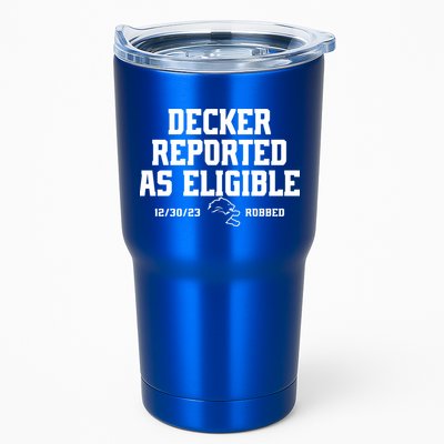 Decker Reported As Eligible Detroit Football Tumbler