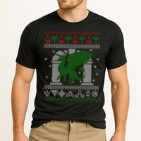 Dragon DnD Ugly Christmas Sweater Cooling Performance Crew T-Shirt
