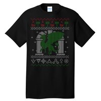 Dragon DnD Ugly Christmas Sweater Tall T-Shirt