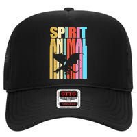 Dragon Spirit Animal High Crown Mesh Back Trucker Hat