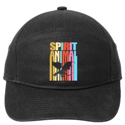 Dragon Spirit Animal 7-Panel Snapback Hat