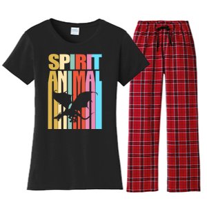 Dragon Spirit Animal Women's Flannel Pajama Set