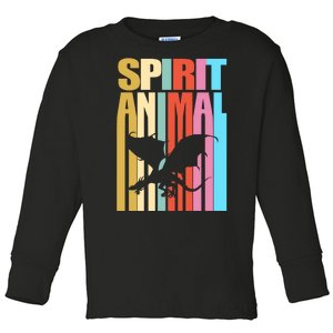 Dragon Spirit Animal Toddler Long Sleeve Shirt