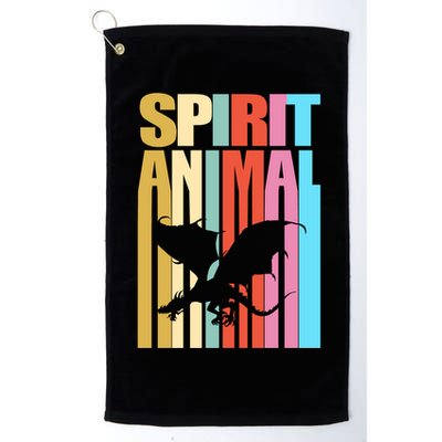 Dragon Spirit Animal Golf Towel