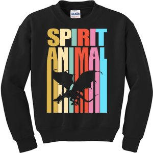 Dragon Spirit Animal Kids Sweatshirt