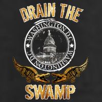 Drain The Swamp Washington DC Alligator Logo Trump 11oz C Handle Ceramic Mug
