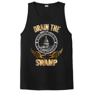 Drain The Swamp Washington DC Alligator Logo Trump PosiCharge Competitor Tank