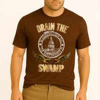 Drain The Swamp Washington DC Alligator Logo Trump Cooling Performance Crew T-Shirt