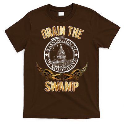 Drain The Swamp Washington DC Alligator Logo Trump T-Shirt