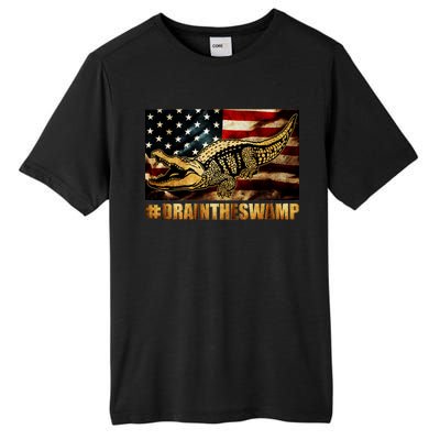 Drain The Swamp Washington DC Donald Trump President Tall Fusion ChromaSoft Performance T-Shirt