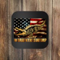 Drain The Swamp Washington DC Donald Trump President Coaster