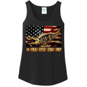 Drain The Swamp Washington DC Donald Trump President Ladies Essential Tank