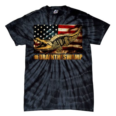 Drain The Swamp Washington DC Donald Trump President Tie-Dye T-Shirt