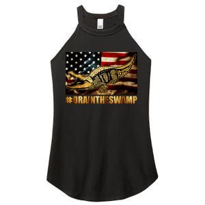 Drain The Swamp Washington DC Donald Trump President Women’s Perfect Tri Rocker Tank