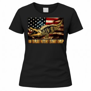 Drain The Swamp Washington DC Donald Trump President Women's T-Shirt