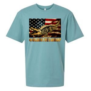 Drain The Swamp Washington DC Donald Trump President Sueded Cloud Jersey T-Shirt