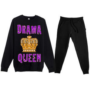 Drama Queen Premium Crewneck Sweatsuit Set