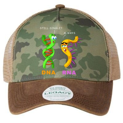 DNA RNA Biologist Biology Student Cell Science Legacy Tie Dye Trucker Hat