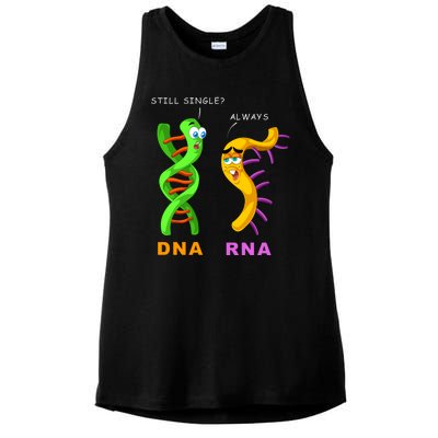 DNA RNA Biologist Biology Student Cell Science Ladies PosiCharge Tri-Blend Wicking Tank