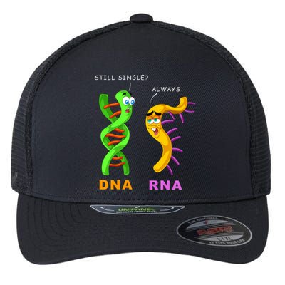 DNA RNA Biologist Biology Student Cell Science Flexfit Unipanel Trucker Cap