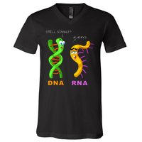 DNA RNA Biologist Biology Student Cell Science V-Neck T-Shirt